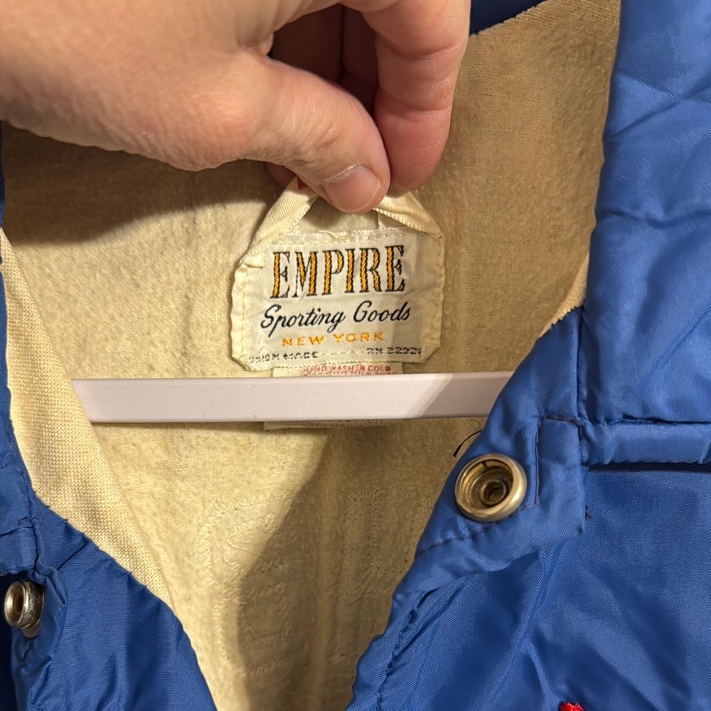 Blue Varsity Jacket - image 2